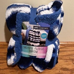 New Sherpa Fleece Throw